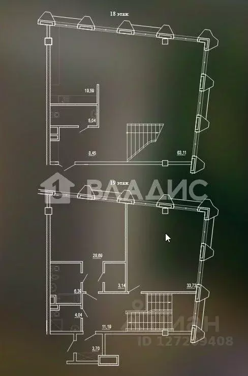 Свободной планировки кв. Ростовская область, Ростов-на-Дону Береговая ... - Фото 2