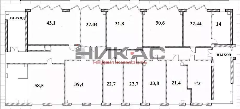 Офис в Ярославская область, Ярославль ул. Богдановича, 20А (498 м) - Фото 2