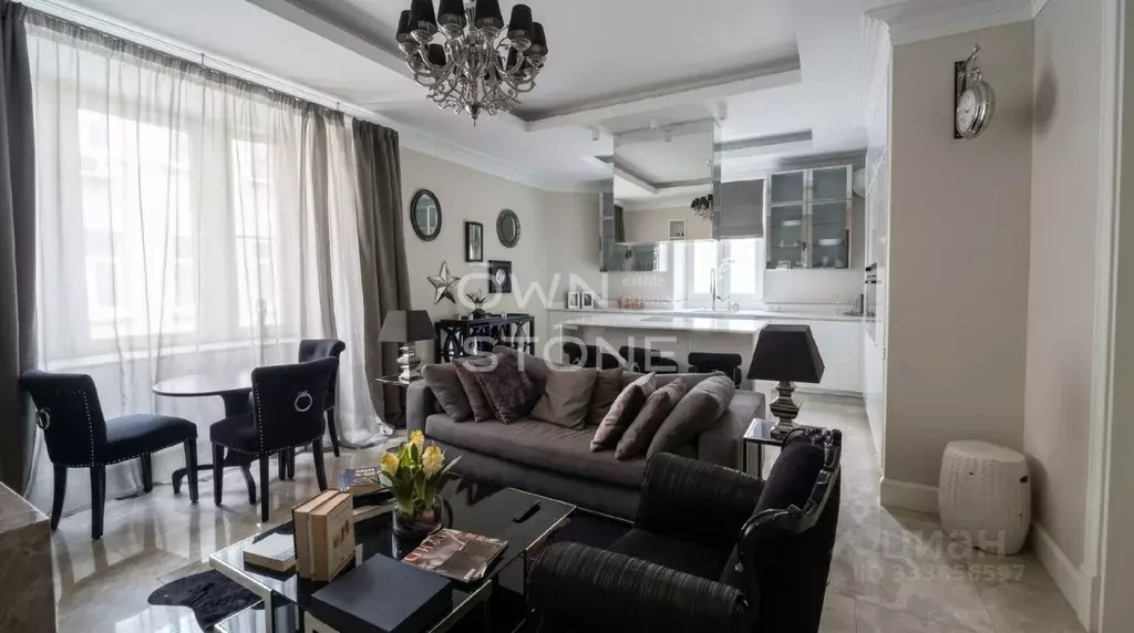 3-к кв. Москва Садовая-Кудринская ул., 23С4 (75.0 м) - Фото 2