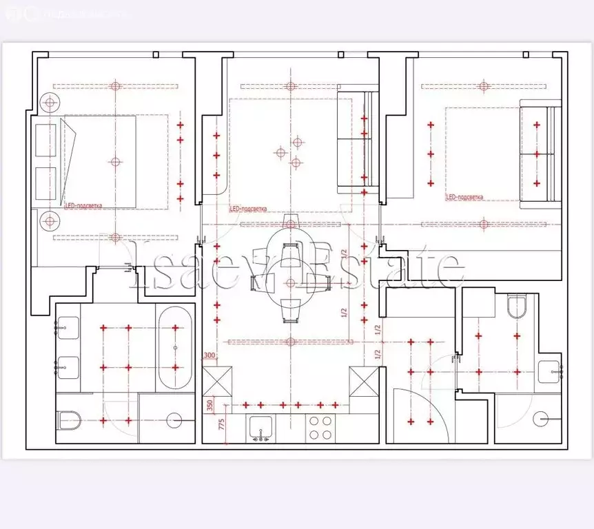 3-комнатная квартира: Москва, Мичуринский проспект, 56 (79 м) - Фото 2