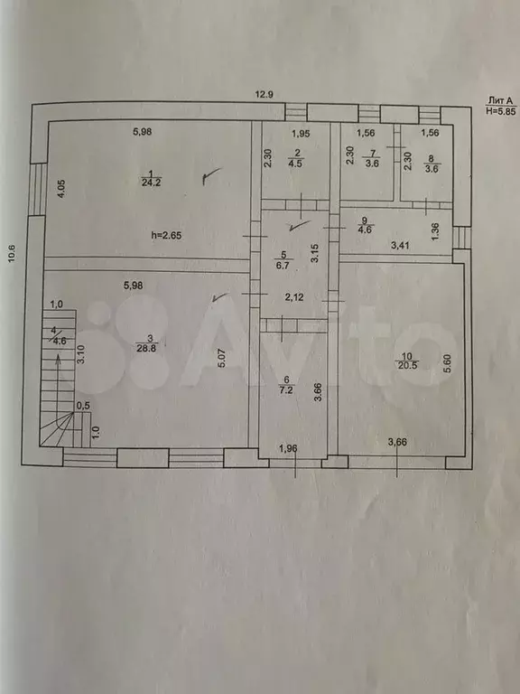 Дом 190 м на участке 6 сот. - Фото 0