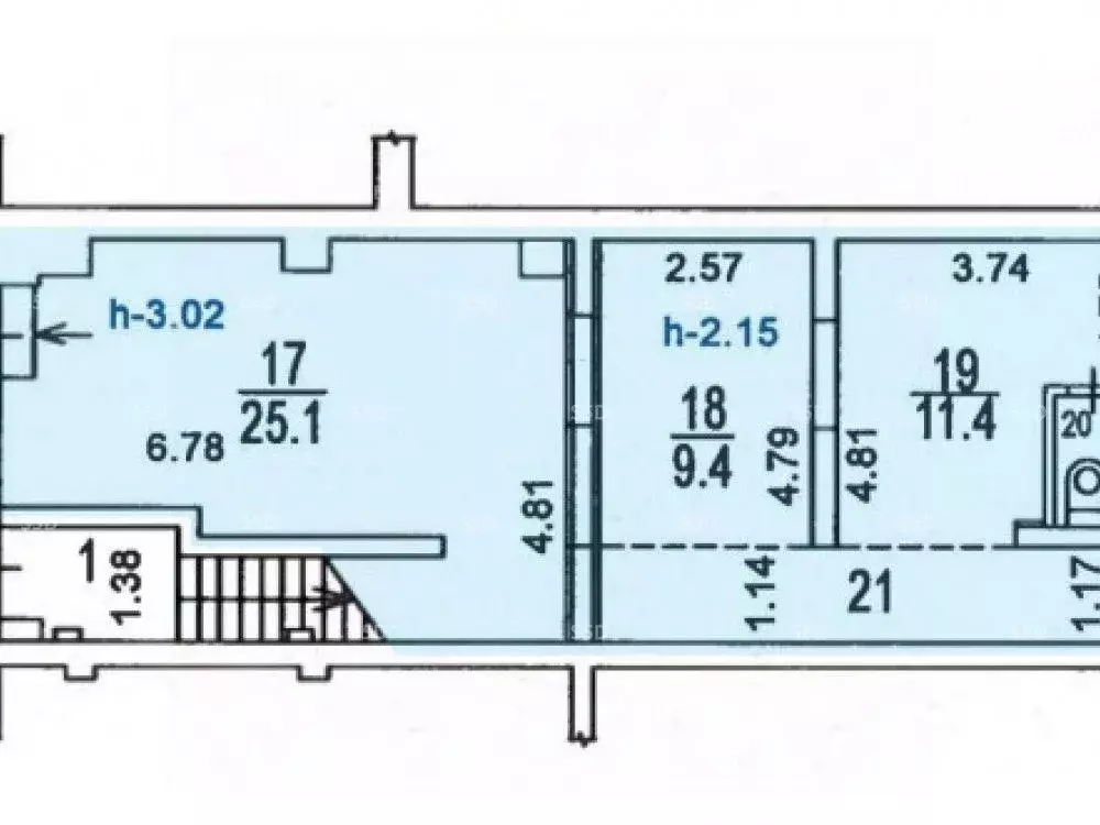 Торговая площадь в Москва 2-я Карачаровская ул., 1С1 (55 м) - Фото 2