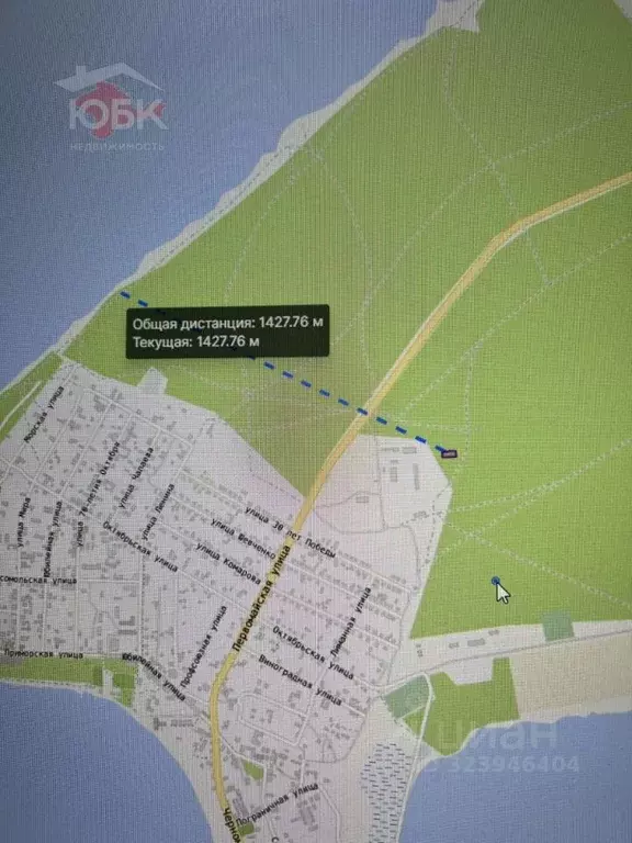 Участок в Крым, Черноморский район, с. Межводное ул. Умера Ипчи (10.0 ... - Фото 2