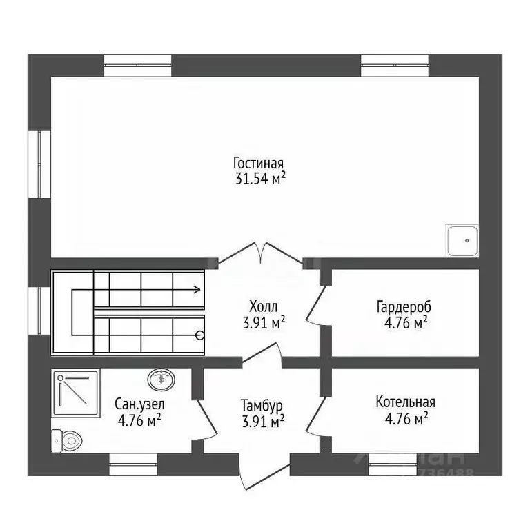 Дом в Амурская область, Благовещенский район, с. Чигири Лесная ул., ... - Фото 2