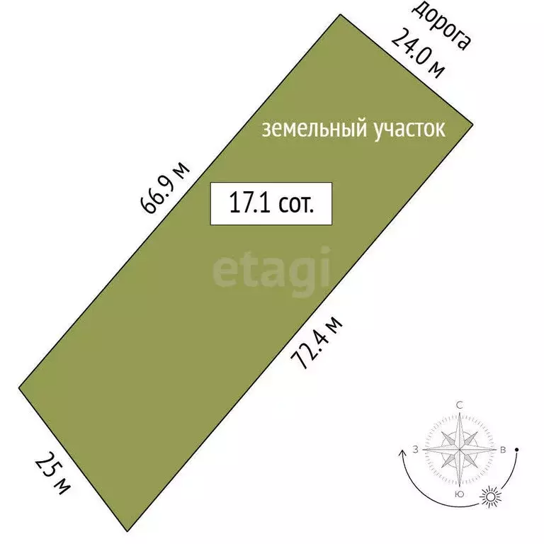 Участок в Архангельская область, Приморский муниципальный округ, ... - Фото 1