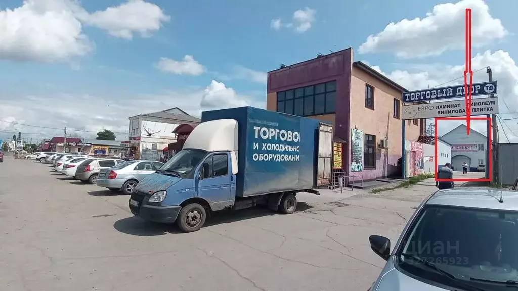 Торговая площадь в Самарская область, Безенчук пгт ул. Мамистова, 6Д ... - Фото 2