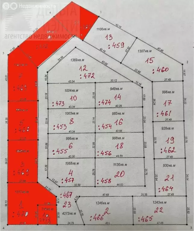 Участок в Куликовское сельское поселение, деревня Малинки (13.7 м) - Фото 1
