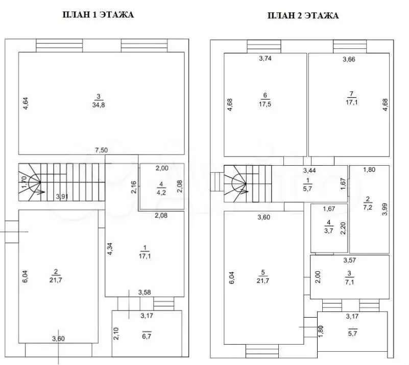 4-к. квартира, 265 м, 3/3 эт. - Фото 0