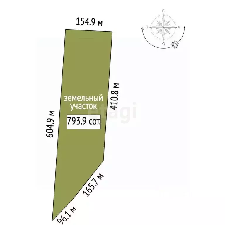 Участок в Крым, Ленинский район, с. Луговое ул. Луговская (793.9 сот.) - Фото 1