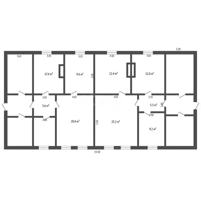 Дом в Омутинское, Советская улица (61.1 м) - Фото 1