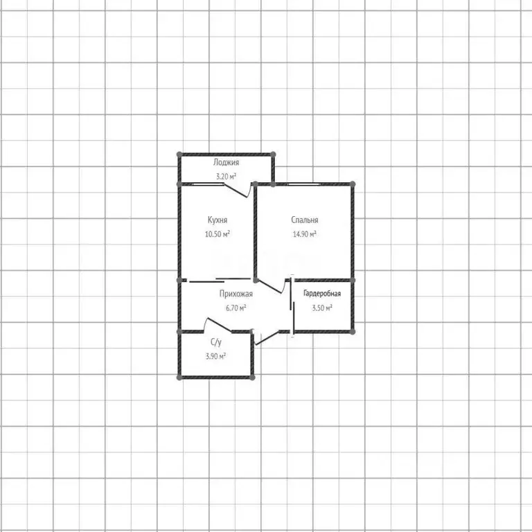 1-к кв. Краснодарский край, Горячий Ключ ул. Тельмана, 52 (39.9 м) - Фото 2