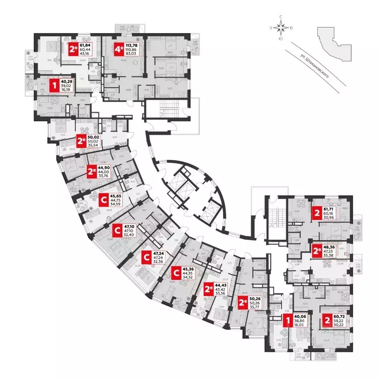 1-к кв. Ростовская область, Ростов-на-Дону ул. Штахановского, 24/2 ... - Фото 2