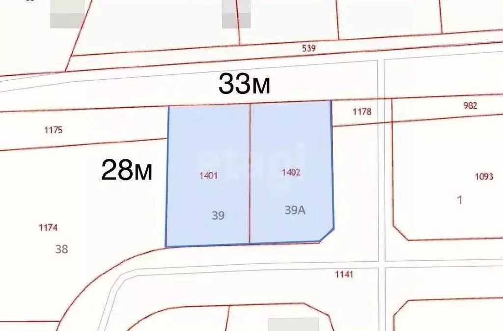 Участок в Москва № 154 кв-л, 39 (9.4 сот.) - Фото 1