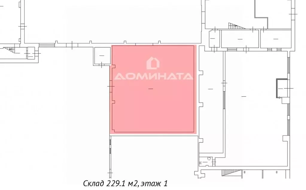 Склад в Санкт-Петербург Заозерная ул., 8к2 (229 м) - Фото 1