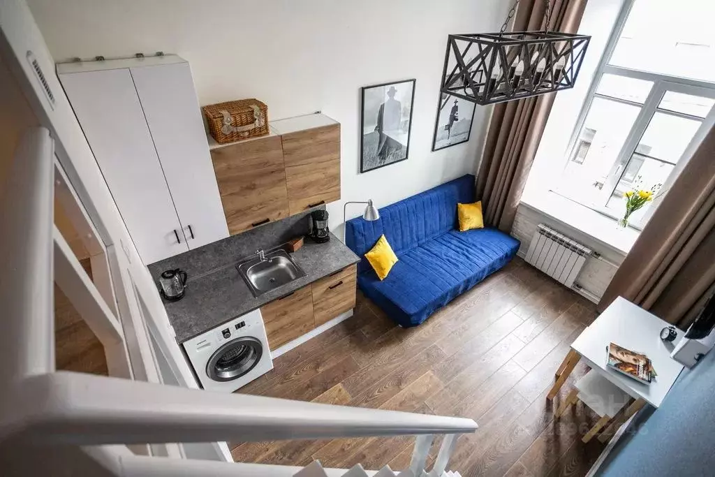 Студия Санкт-Петербург пер. Тучков, 11/5 (23.0 м) - Фото 2