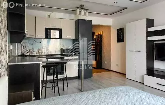 Квартира-студия: Домодедово, микрорайон Южный, улица Курыжова, 32 ... - Фото 1