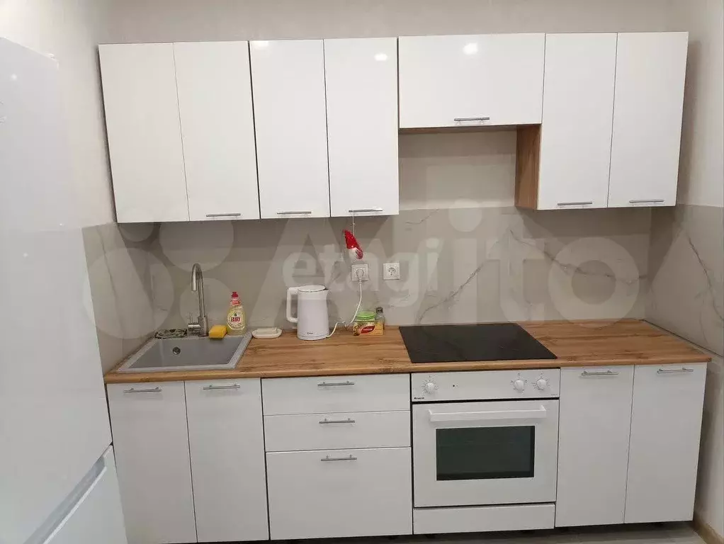 1-к. квартира, 34 м, 1/17 эт. - Фото 1