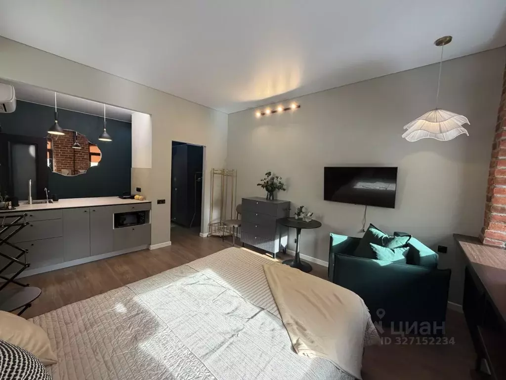 Студия Москва Большая Серпуховская ул., 19/37С2 (28.0 м) - Фото 2