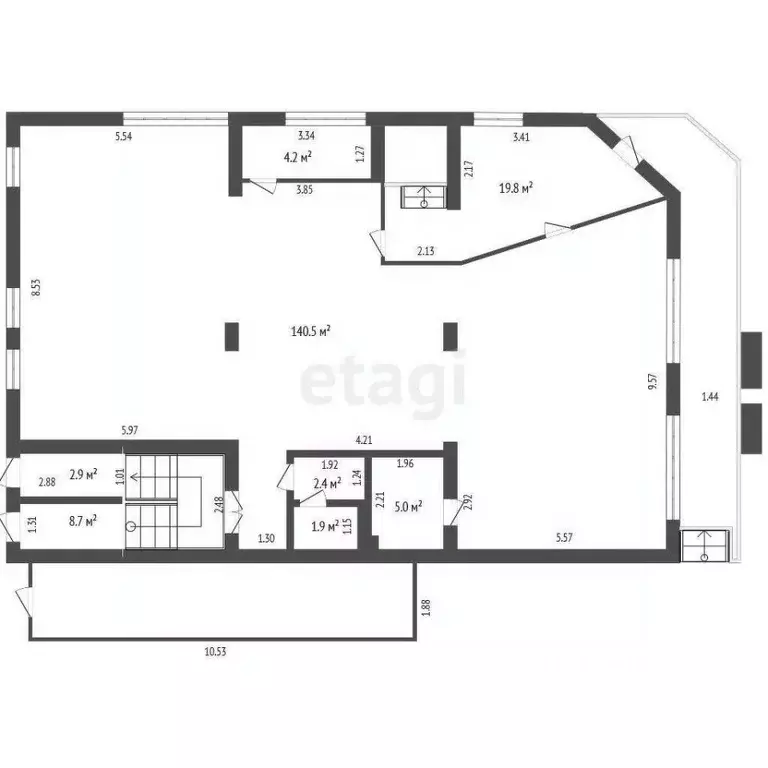 Помещение свободного назначения в Ямало-Ненецкий АО, Тарко-Сале ... - Фото 2