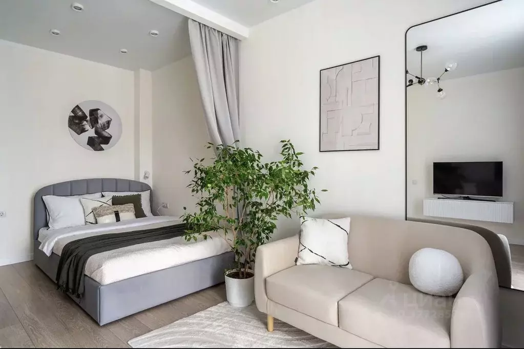 1-к кв. Санкт-Петербург Кременчугская ул., 11К1 (35.6 м) - Фото 1