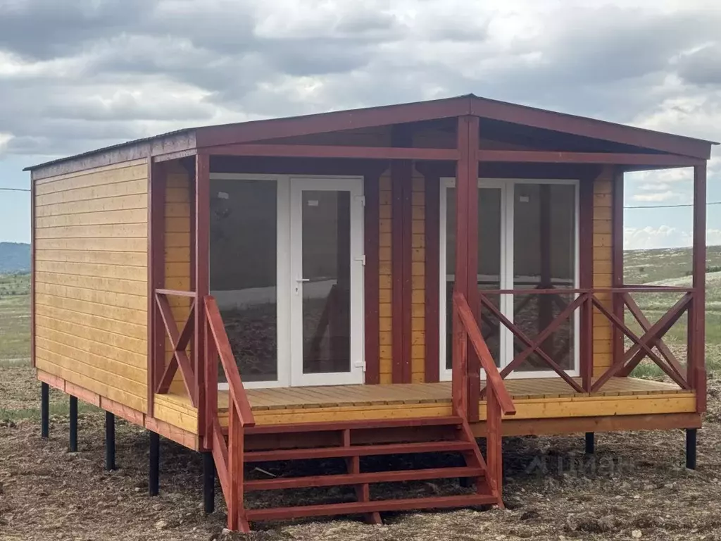 Дом в Крым, Симферопольский район, Трудовское с/пос, с. Дружное ул. ... - Фото 1