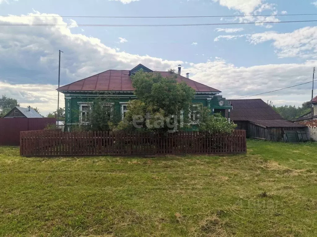 Дом в Владимирская область, Меленковский район, Денятинское ... - Фото 0