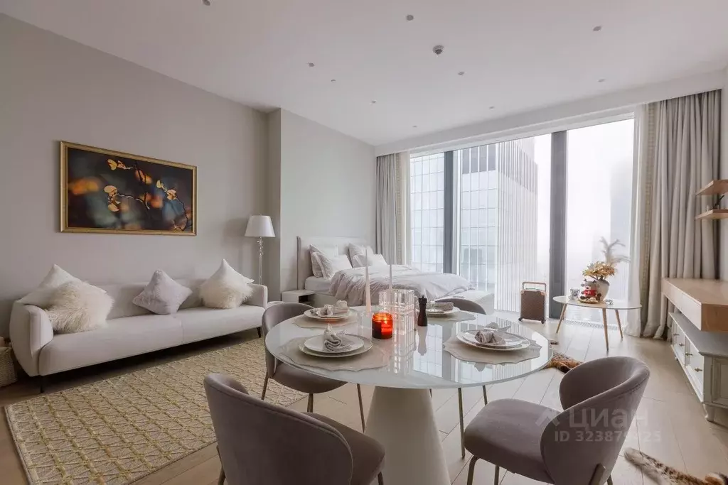 Студия Москва 1-й Красногвардейский проезд, 22с1 (55.0 м) - Фото 1