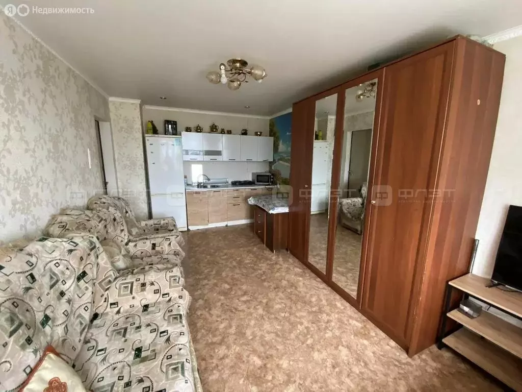 1-комнатная квартира: Казань, улица Солидарности, 21 (22 м) - Фото 2