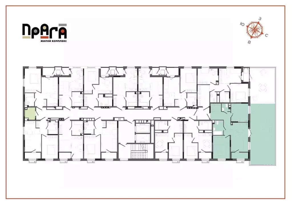 2-к кв. Удмуртия, Ижевск Комсомольская ул., 83 (78.42 м) - Фото 2