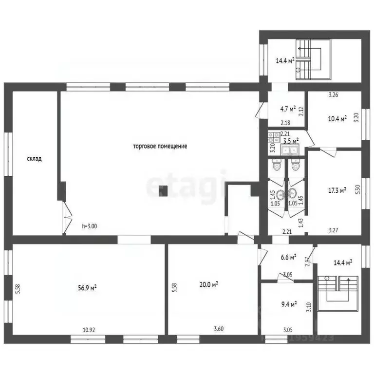 Офис в Архангельская область, Котлас ул. Ленина, 61 (287 м) - Фото 1