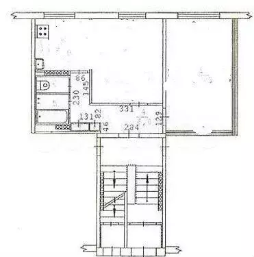 2-к. квартира, 42 м, 5/5 эт. - Фото 0