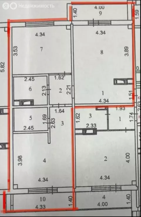 3-комнатная квартира: Екатеринбург, улица Академика Ландау, 14 (71.8 ... - Фото 0