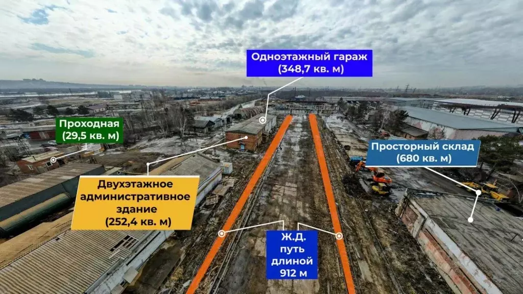 Производственное помещение в Иркутская область, Иркутск Полярная ул., ... - Фото 2