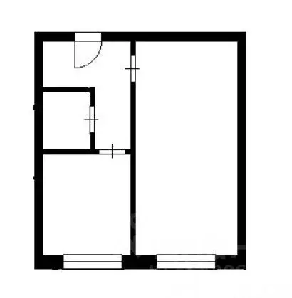 1-к кв. Москва Каширское ш., 110К2 (32.0 м) - Фото 1