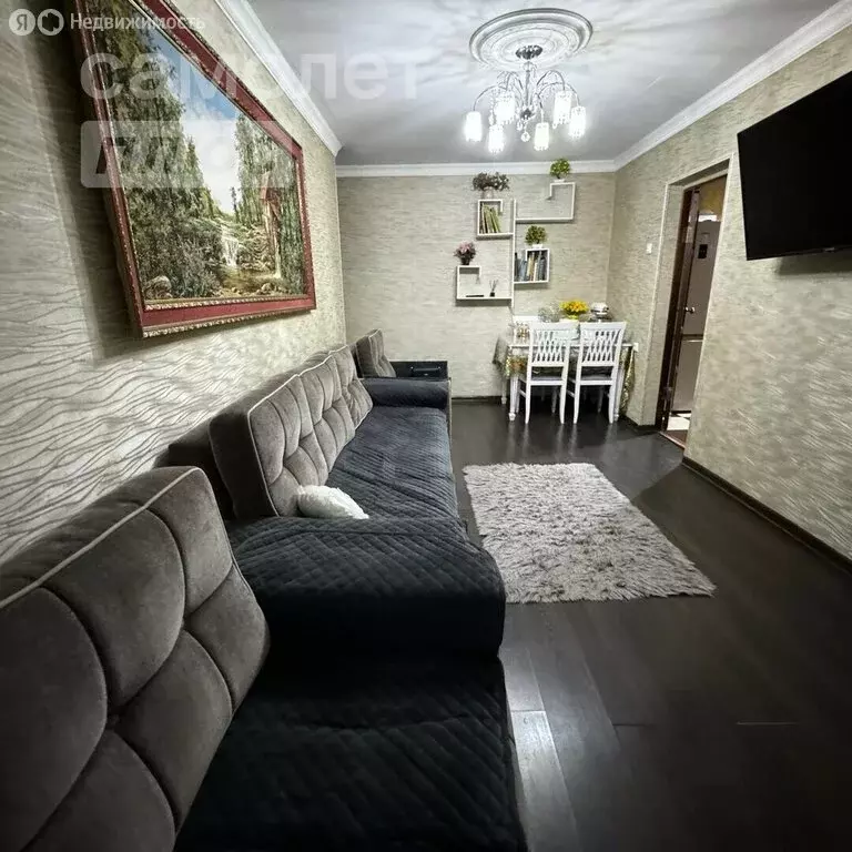 3-комнатная квартира: Грозный, улица Сайханова, 145 (58.3 м) - Фото 1