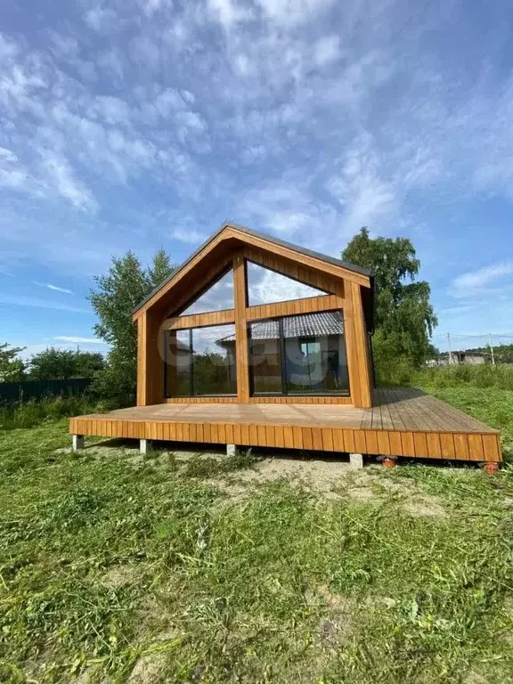 Дом в Калининградская область, Янтарный пгт ул. Заозерная, 40 (68 м) - Фото 1