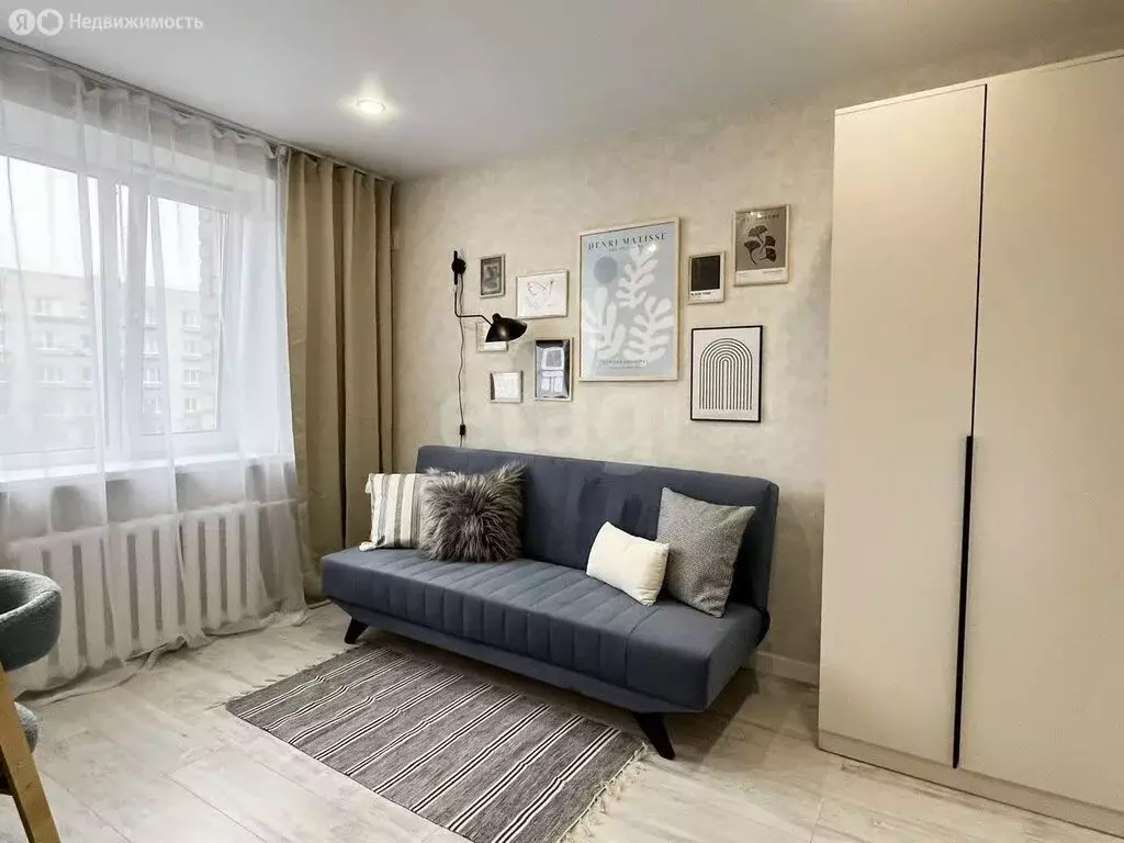 Квартира-студия: Воронеж, улица Перевёрткина, 43 (17.3 м) - Фото 2