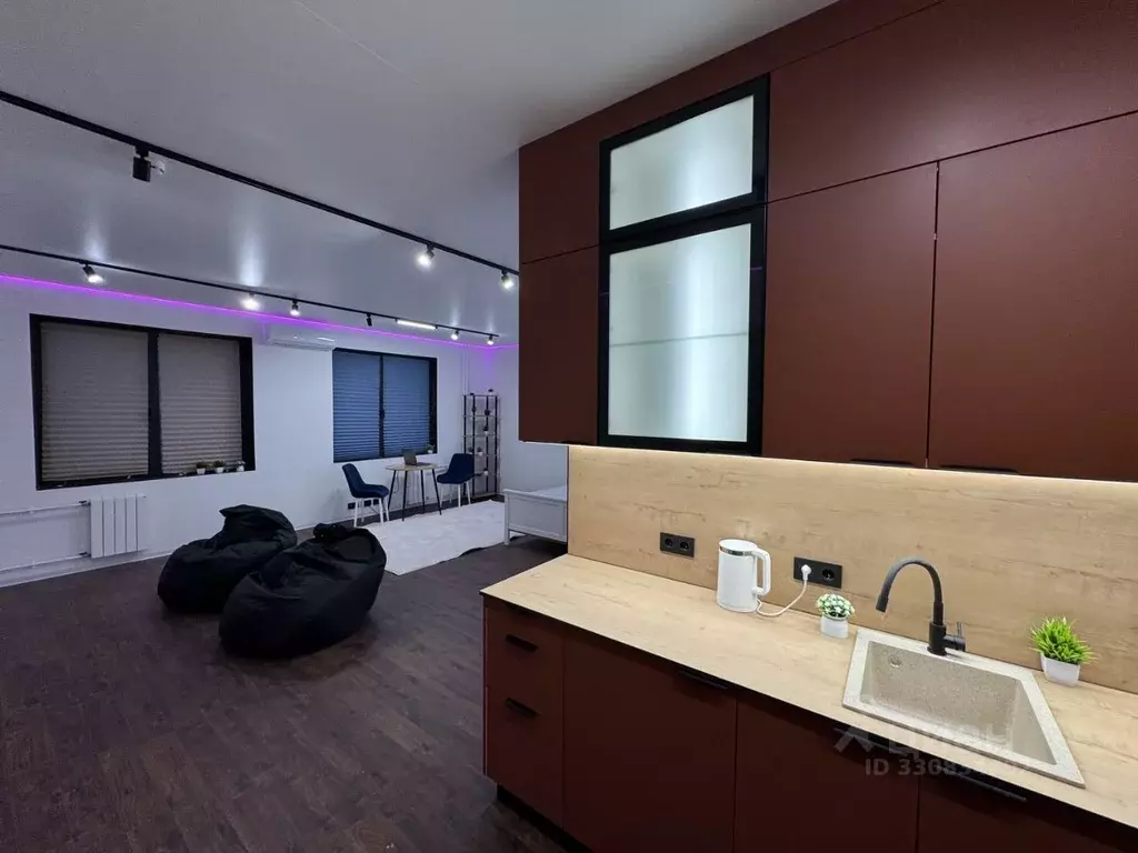 Студия Москва ул. Новотетерки, 8 (54.0 м) - Фото 1