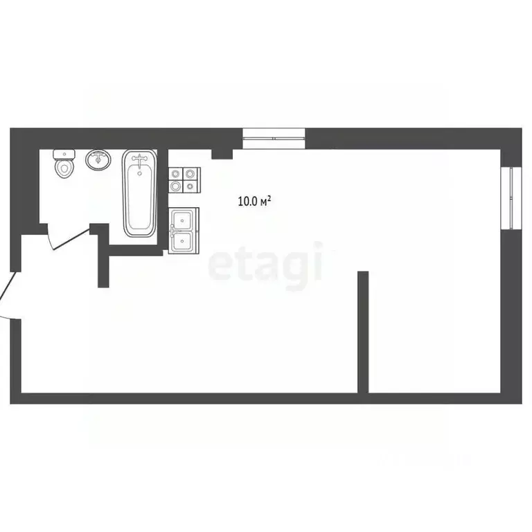 2-к кв. Крым, Ялта ул. Тимирязева, 47 (44.0 м) - Фото 1