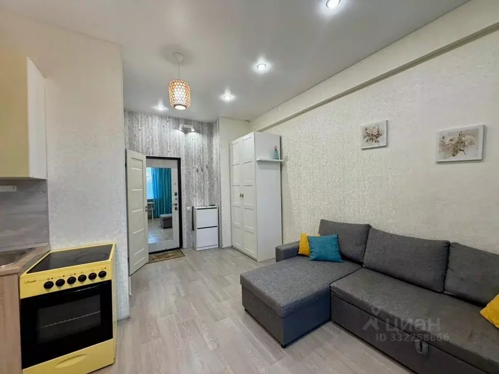 1-к кв. Татарстан, Казань ул. Нурсултана Назарбаева, 35 (24.0 м) - Фото 2