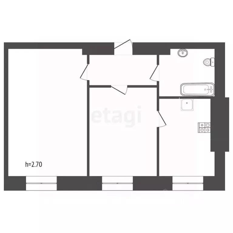 Торговая площадь в Хабаровский край, Хабаровск просп. 60-летия ... - Фото 2