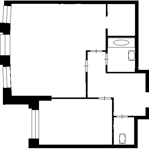 2-к кв. Новосибирская область, Новосибирск ул. Кошурникова, 23 (39.0 ... - Фото 1