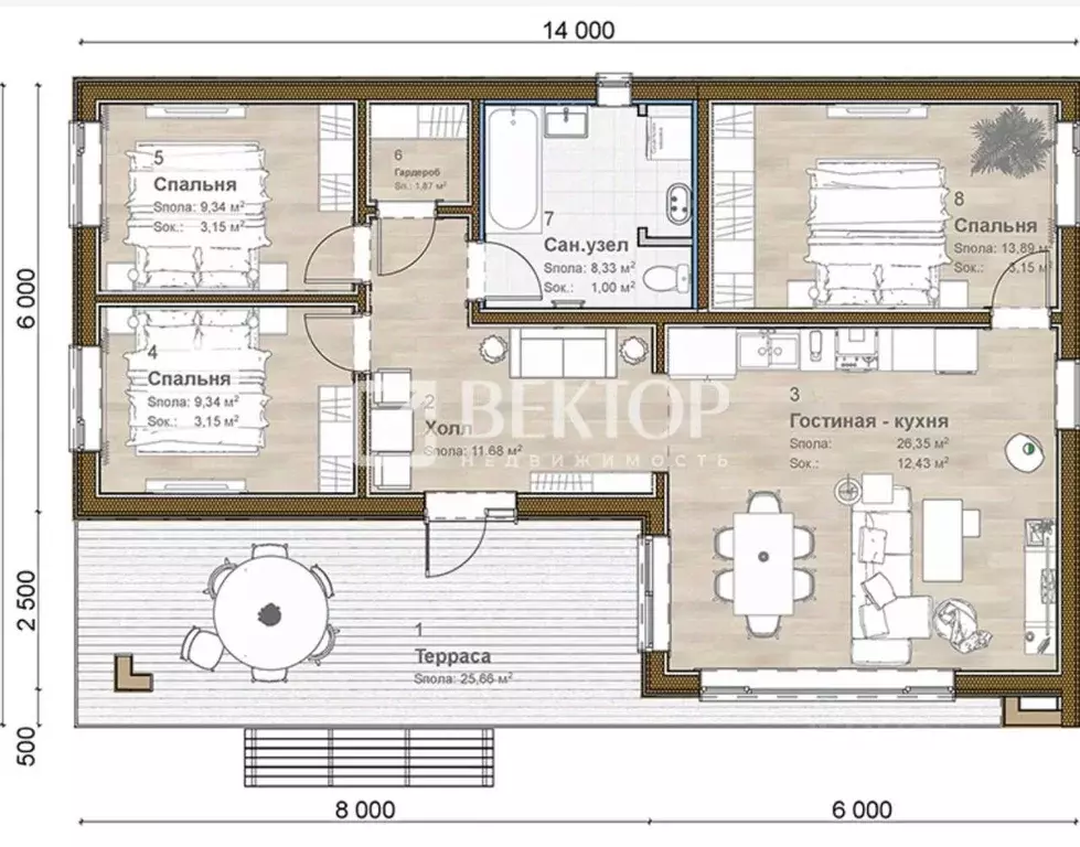 Дом в Ивановская область, Ивановский район, Беляницкое с/пос, с. ... - Фото 2