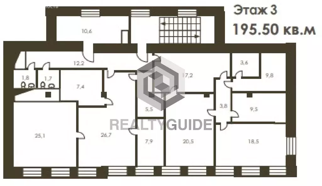 Офис (195.5 м) - Фото 2