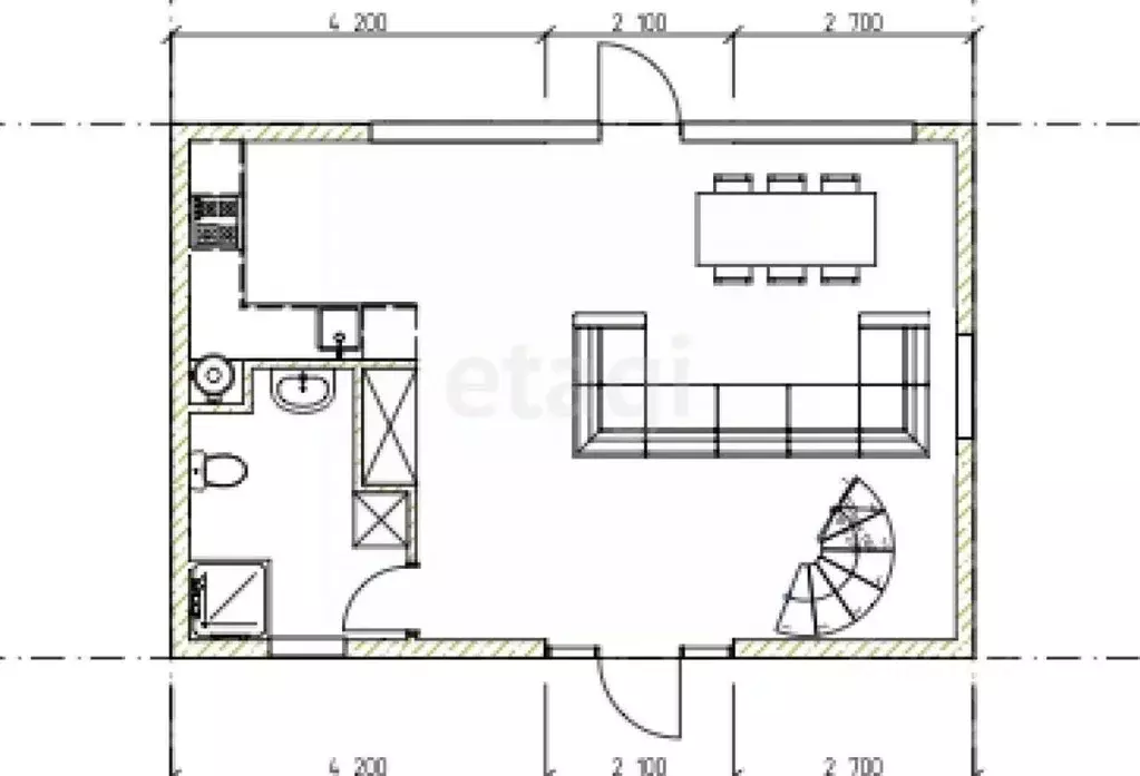 Дом в Калининградская область, Гурьевский муниципальный округ, пос. ... - Фото 2
