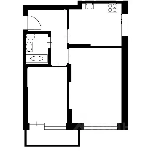 2-к кв. Татарстан, Казань ул. Рауиса Гареева, 103 (54.0 м) - Фото 2