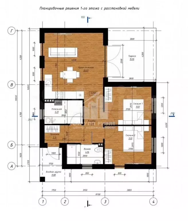 Дом в Калининградская область, Гурьевский муниципальный округ, пос. ... - Фото 2
