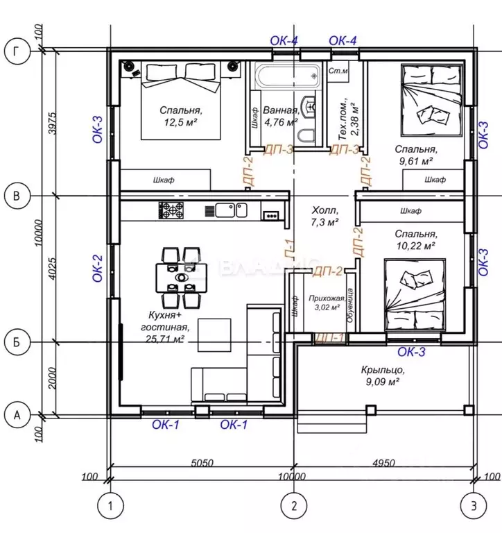 Дом в Башкортостан, Туймазинский район, Тюменяковский сельсовет, с. ... - Фото 2