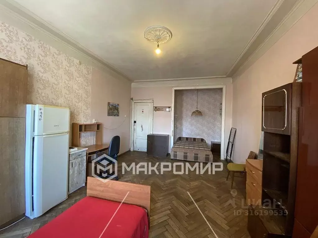 Комната Санкт-Петербург Лиговский просп., 107 (30.0 м) - Фото 1