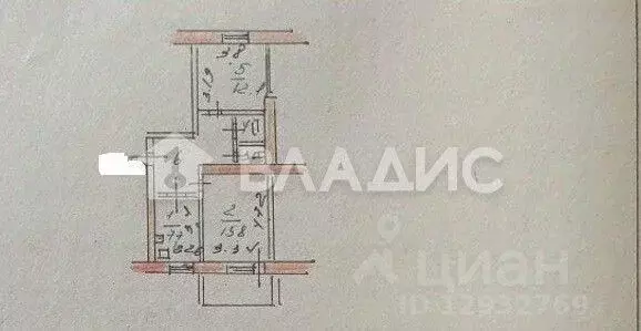 2-к кв. Пензенская область, Каменка ул. Чернышевского, 29 (50.6 м) - Фото 1